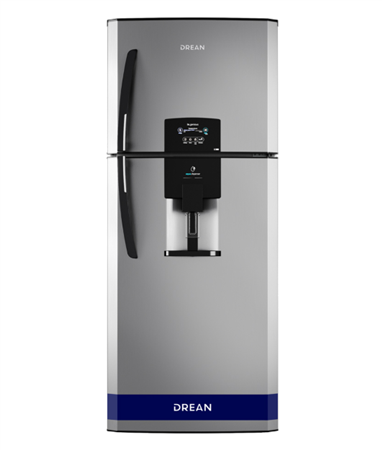 Heladera No Frost 373l Hdr380n12m Inox Drean