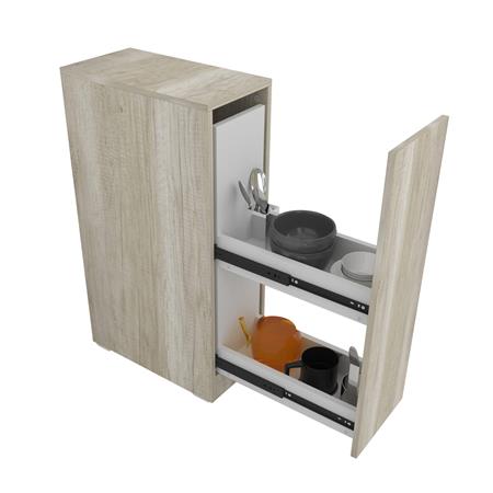 Modulo De Guardado C/Puerta Extraible 80x25cm 5001 Hel Corsa