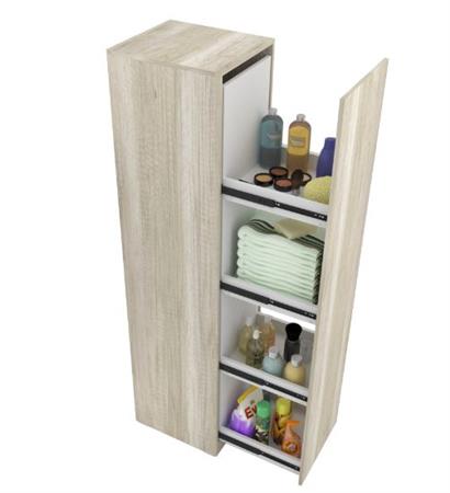 Modulo De Guardado C/Puerta Extraible 180x40cm 5002 He Corsa