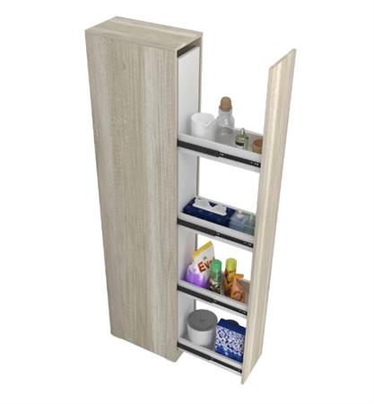 Modulo De Guardado C/Puerta Extraible 180x25cm 5003 He Corsa