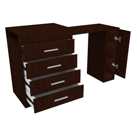 Escritorio Extensible Con Cajonera 5006 Wen Corsa