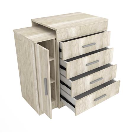 Escritorio Extensible Con Cajonera 5006 Hel/Hel Corsa