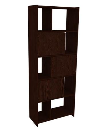 Biblioteca Estanteria Desplazada 3ptas 1442 Wengue Corsa