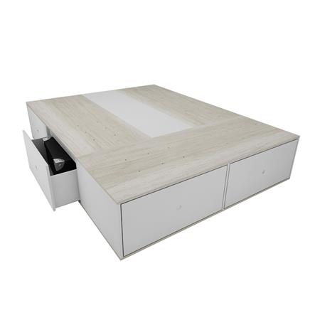 Base P/Colchon Con 6 Caj 200cm 3011 Hel Corsa Terra