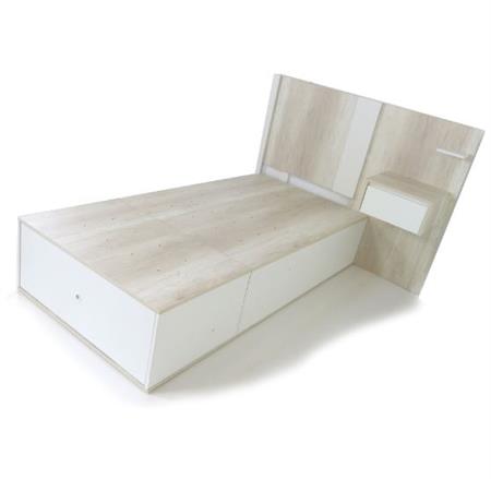 Base P/Colchon Con 3 Caj 90cm 3012 Hel Corsa Terra