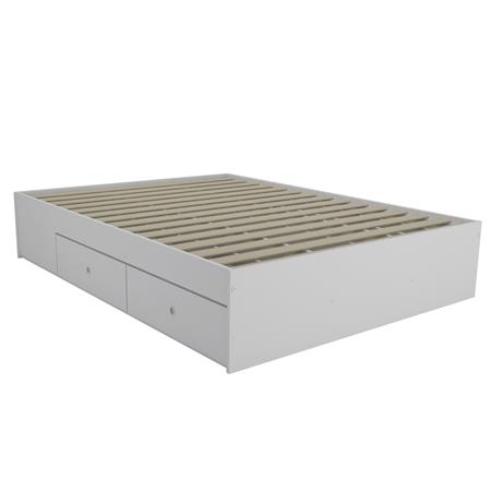 Cama Con Parrilla Y Cajones 140x190cm 3015 Bla Corsa Terra