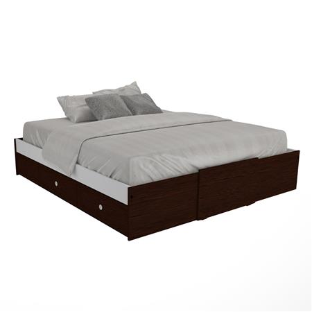 Cama Extensible C/Cajones De140 A 200cm 3016 Wen Corsa Terra