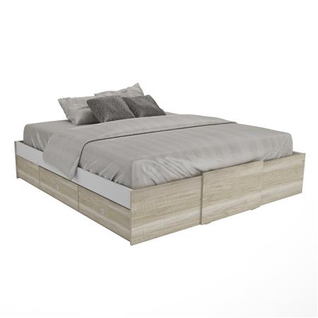 Cama Extensible C/Cajones De140 A 200cm 3016 Hel Corsa Terra