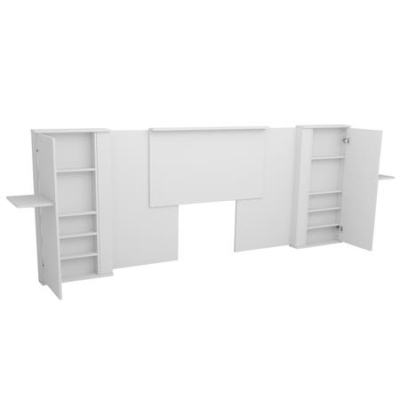 Respaldo C/Compartimiento 250 A 300cm 3014 Bla Corsa Terra
