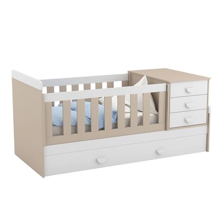 Cuna Funcional Colecho Con Carro Cama 1838-1 Sah Corsa Luna