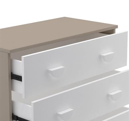 Chiffonier 4 Cajones 90cm 1840 Sah Corsa Luna