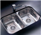 Pileta Doble Acero 304 C28/18 Johnson