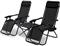 Juego Gravedad Cero X 2 + Mesa Lf60040 Negro Premium Home