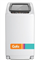 Lavarropas C/Superior Fuzzy Fit 7kg Blanco Gafa